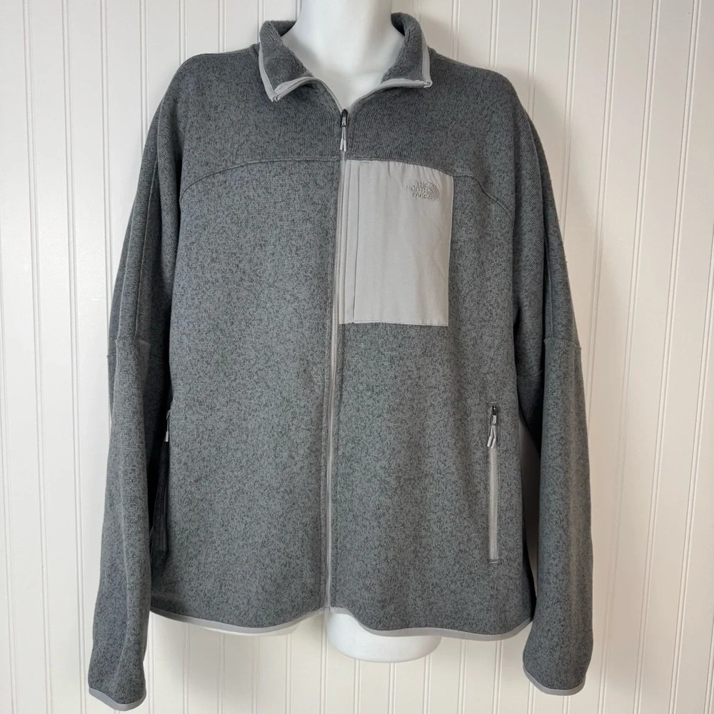 The North Face Men's Size‎ XL Grey Front Range Fleece Jacket